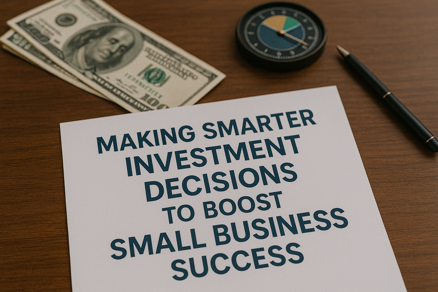 Making Smarter Investment Decisions to Boost Small Business Success